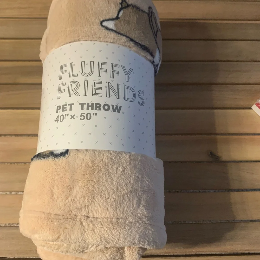 Tan Dog Bedding Blanket